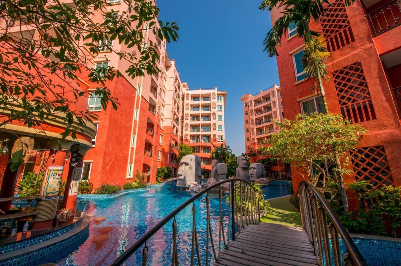 Апартаменты Seven Seas Pattaya Poolside ห้องติดสระ Джомтьен